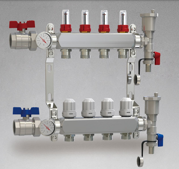 Manifold 2-12 Ports/Stainless Steel