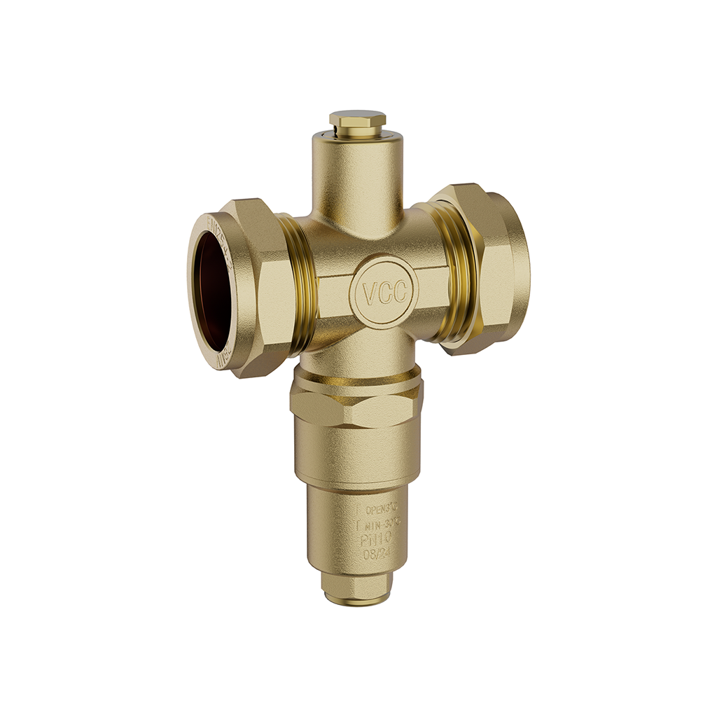Central Heating Pipe Frost Protection – VHAFV001-15mm   Antifreeze Valve - VCC Home